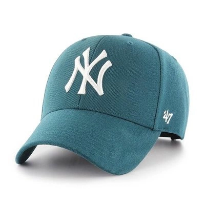 Czapka 47 Brand MLB New York Yankees '47 MVP Snapback zielona B-MVPSP17WBP