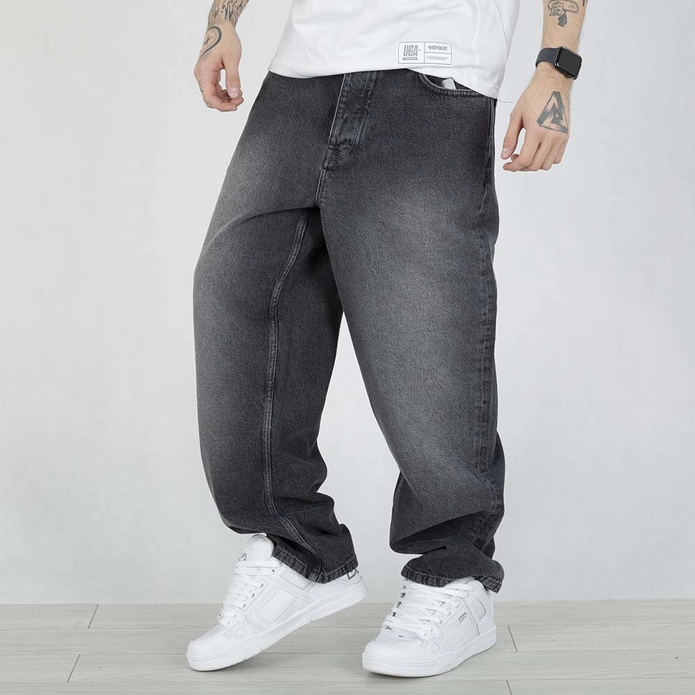 Spodnie Jeansowe Homeboy X-Tra Baggy Denim Vintage Black