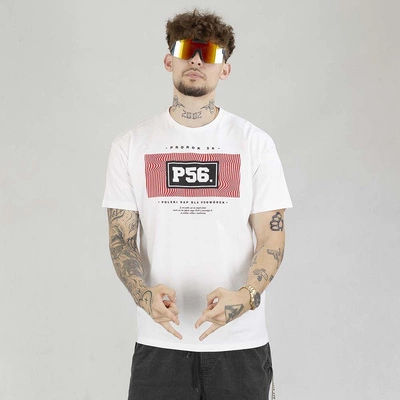 Koszulka Dudek P56 Zebra biała