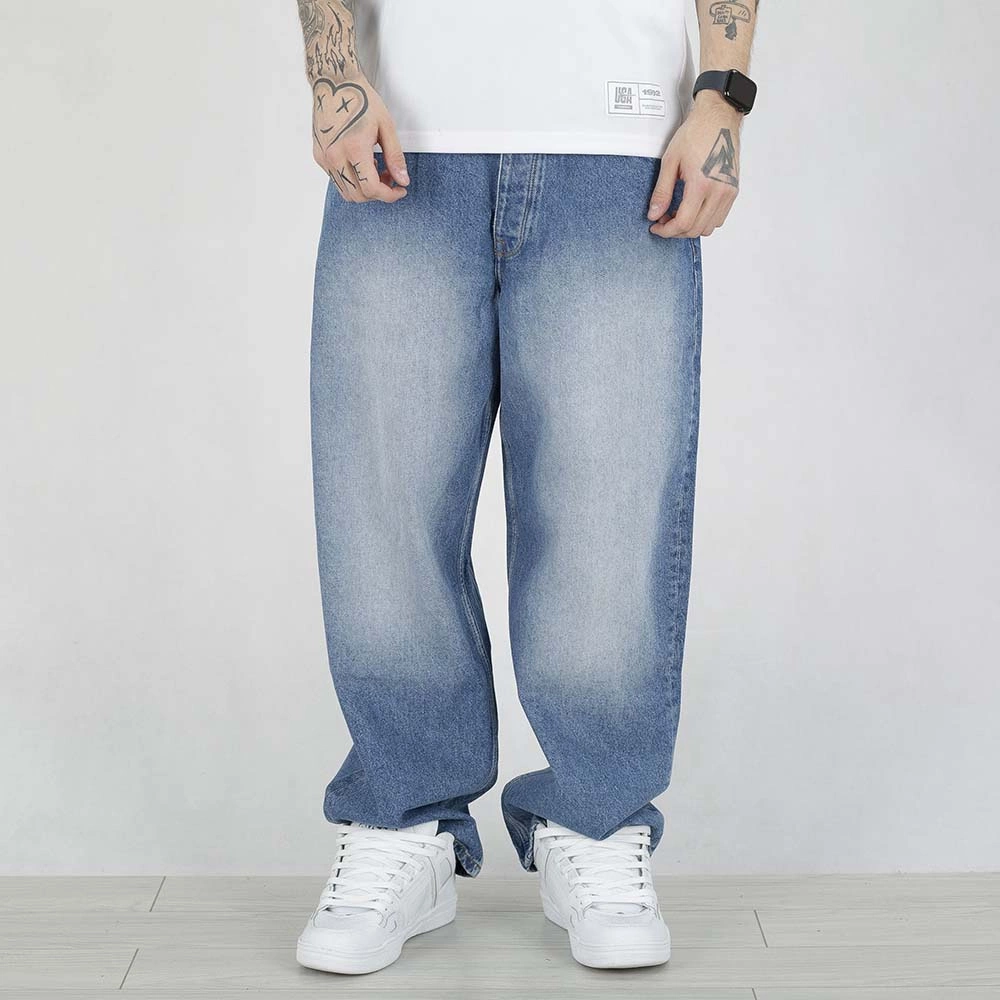Spodnie Jeansowe Homeboy X-Tra Monster Denim vintage blue