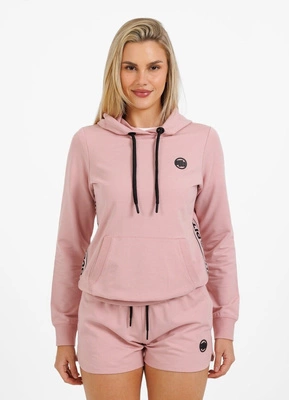 Bluza Pit Bull Hoodie French Terry La Canada różowa