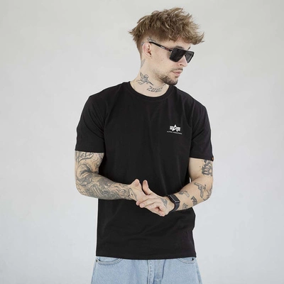 Koszulka Alpha Industries Back Paint 128507 czarna