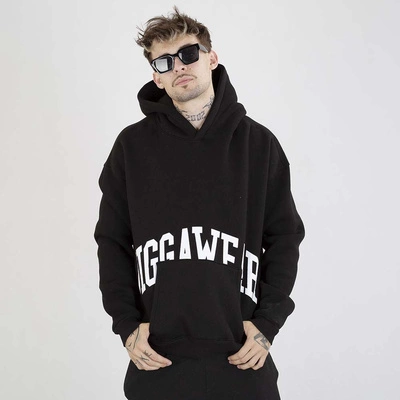 Bluza Jigga Wear Hoodie Baggy College czarna