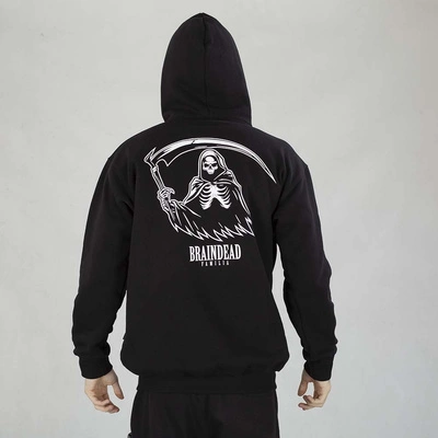 Bluza Brain Dead Familia Hoodie Reapers czarna