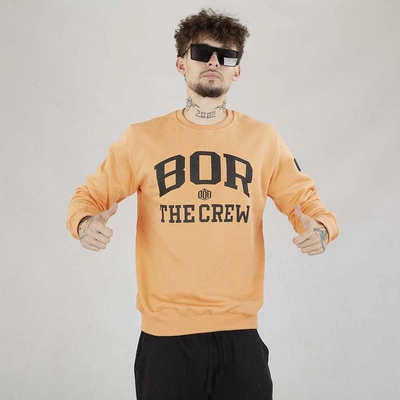 Biuro Hoodie Ochrony Rapu BOR THE CREW pomarańczowy