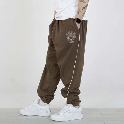 Spodnie dresowe Prosto Athletic brązowa