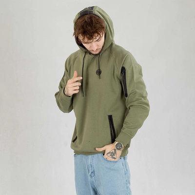 Bluza Pit Bull Hoodie Stafford oliwkowa