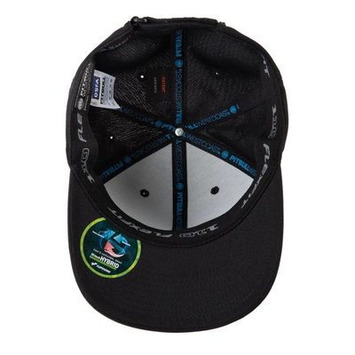 Snapback Czapka Pit Bull Seascape Print czarno niebieska