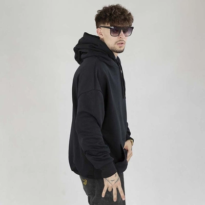 Bluza Grube Lolo Hoodie White Circle czarna