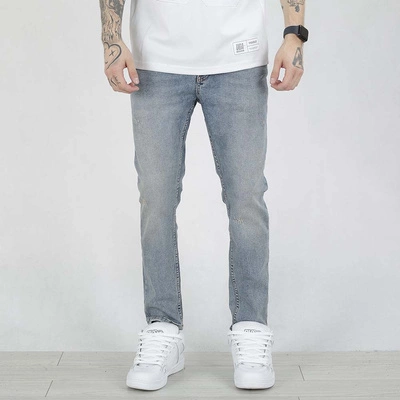 Spodnie I8 Denim SKIN09 Skinny niebieskie