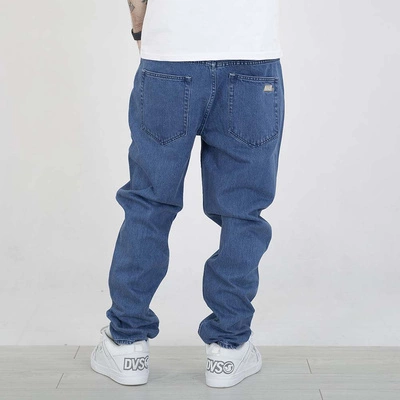 Spodnie Mass Regular Fit Box niebieskie