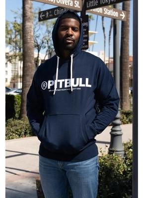 Bluza Pit Bull Hoodie French Terry Olympic granatowa