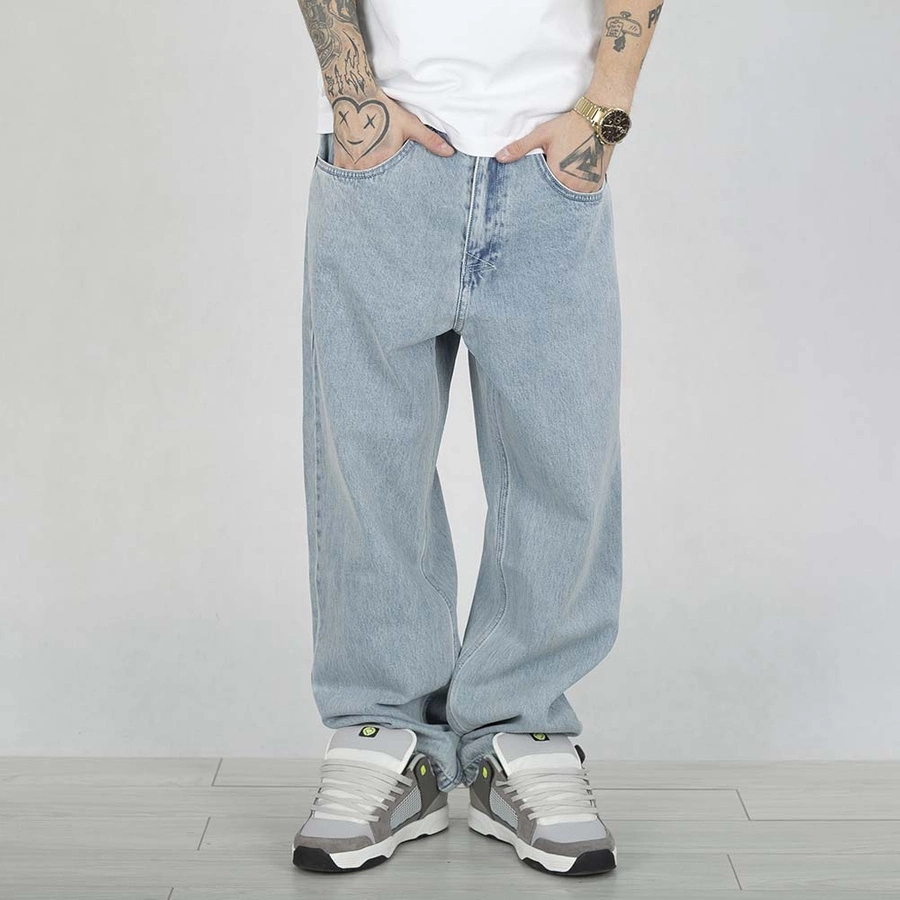 Spodnie Mass Jeans Extra Baggy Fit Nexus jasny niebieski