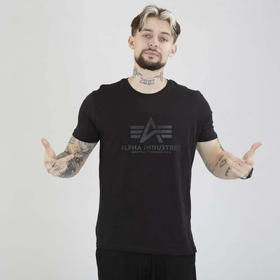 Koszulka Alpha Industries Basic Carbon 100501CB czarny