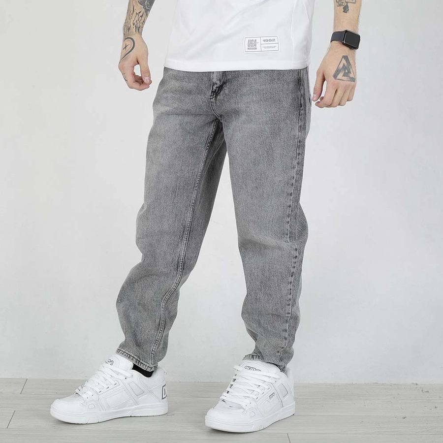 Spodnie I8 Denim BOY45 szare