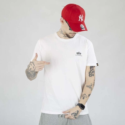 Koszulka Alpha Industries Basic Logo 258500 2Pack czarna biała