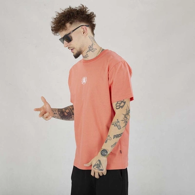 Koszulka Diil Laur Pixel Front łososiowa