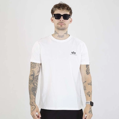Koszulka Alpha Industries Back Paint 128507 biała
