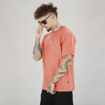 Koszulka Diil Abstract łososiowa