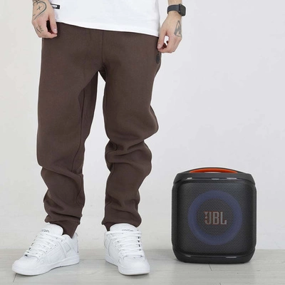 Spodnie dresowe Pit Bull Hatton brązowe