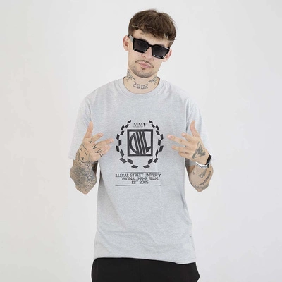 Koszulka Diil Laur szara czarna