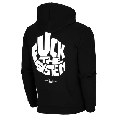 Bluza Hoodie Dudek P56 Fuck The System DZZ czarna