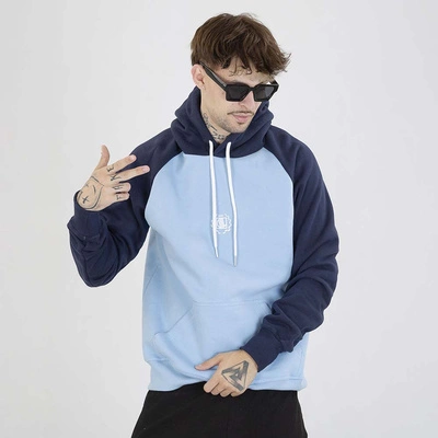 Bluza Diil Hoodie Reglan niebieska granatowa