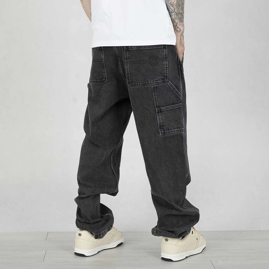 Spodnie Jeansowe Pit Bull Carpenter Black Denim