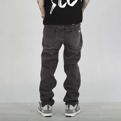 Spodnie Mass Regular Fit Base sprany czarny