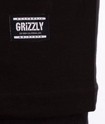 Grizzly-License to Chill T-Shirt Black