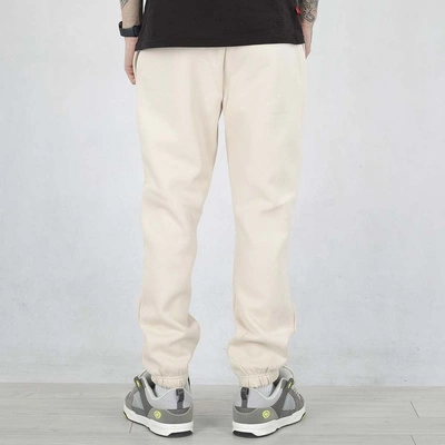 Spodnie Dresowe Jigga Wear Black Crown beżowe