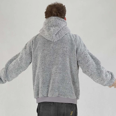 Bluza Grube Lolo Hoodie Teddy szara