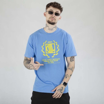 Koszulka Diil Laur błękitna