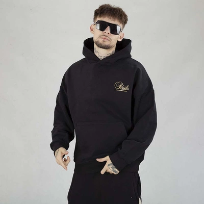 Bluza Hoodie SikSilk Graphic SS-26864 czarna