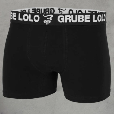 Grube Lolo Bokserki 3 Pack czarne