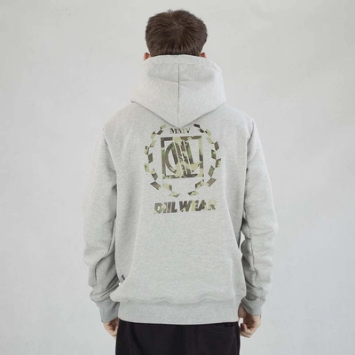 Bluza Diil Hoodie Moro Back szara