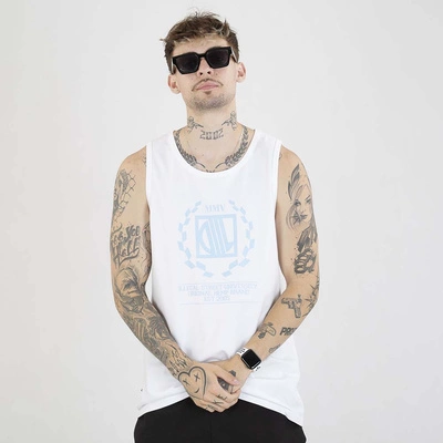 Tank Top Diil Laur biały błękitny