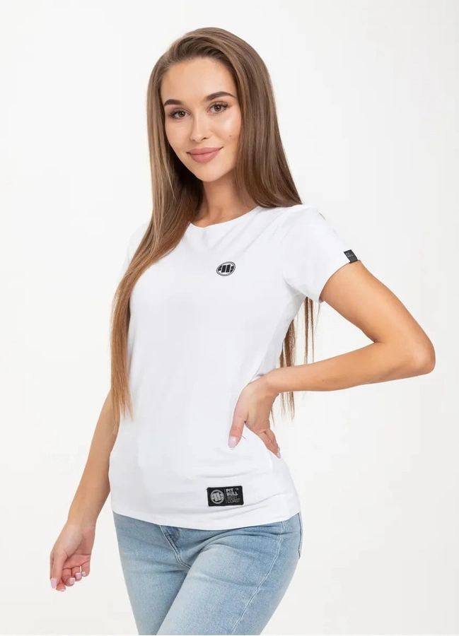 Koszulka Pit Bull Slim Fit Small Logo biała