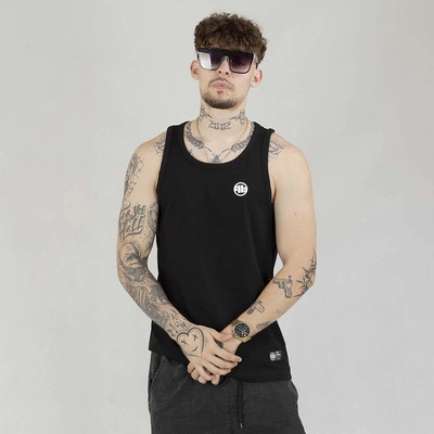 Tank Top Pit Bull Slim Fit Small Logo czarny