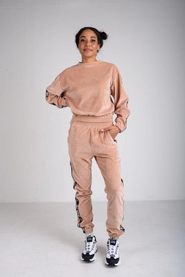 Dresy ATR Wear Welurowe ATR beżowe