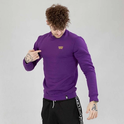 Bluza Patriotic Crewneck Cls Mini Gold fioletowa