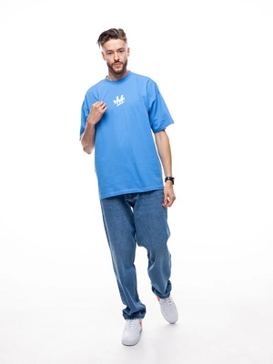 Koszulka Nice View Brand Small Front niebiesko biała