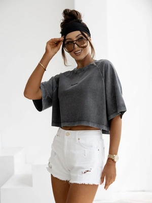 Koszulka Olavoga Viroto ciemna szara