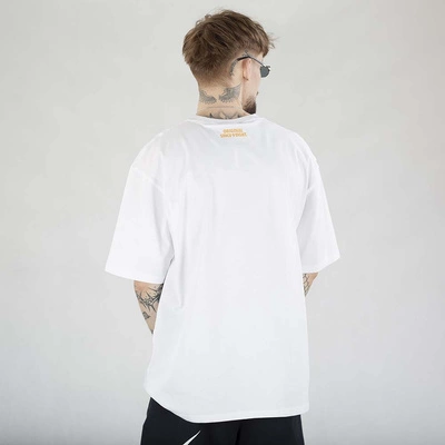 Koszulka Mass Fake Pocket biała