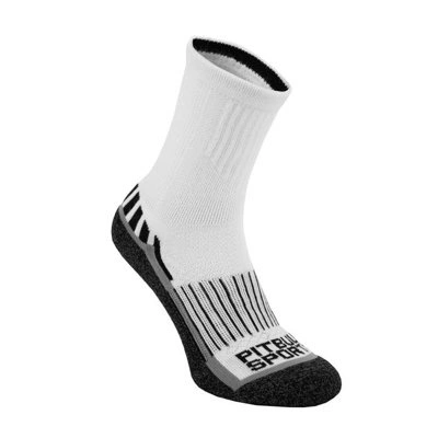 Skiety Pit Bull X-ODOR HighAnkle 1 Pair white/black