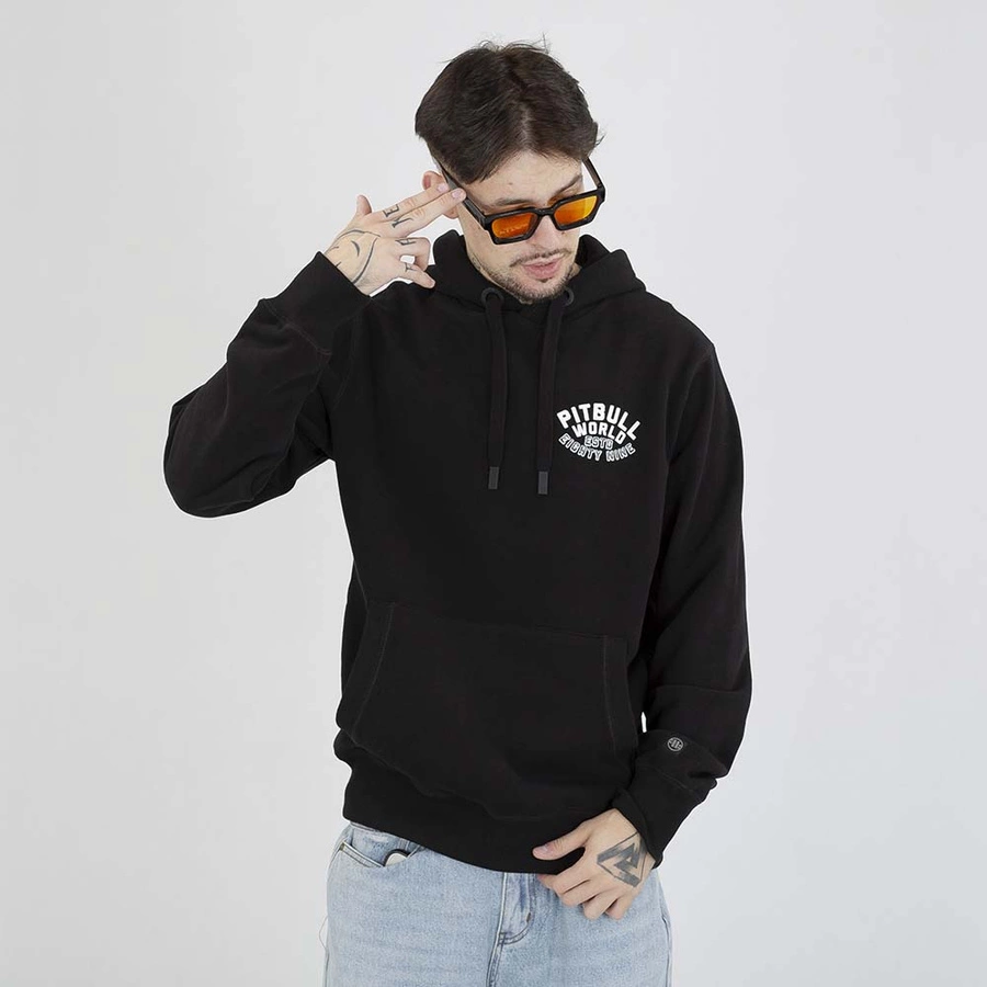 Bluza Pit Bull Hoodie Hero czarna