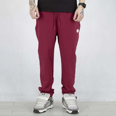 Spodnie dresowe Pit Bull Nugget bordowe