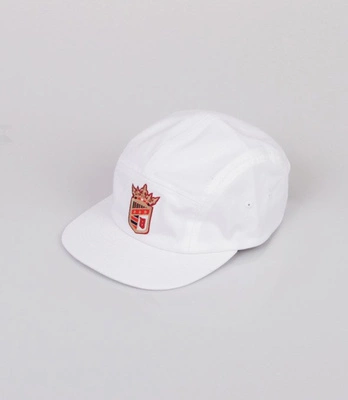 Biuro Ochrony Rapu-Czapka Herb 5-Panel Biały