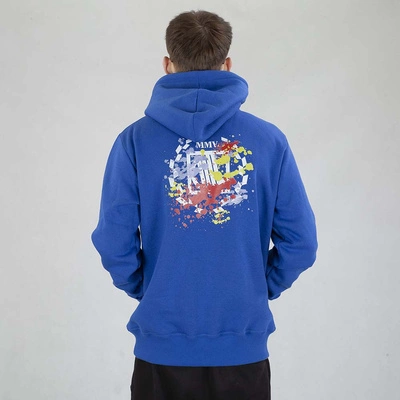 Bluza Diil Hoodie Splash kobaltowa