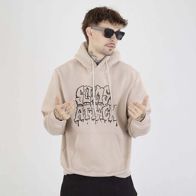 Bluza Hoodie RPS Rychu Peja Solufka Old Logo Mono beżowa